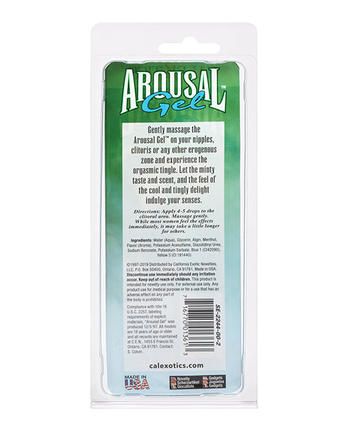 Arousal Gel  - .25 oz Mint