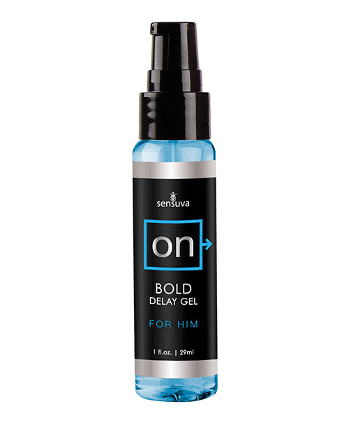Sensuva On Bold Delay Gel for Him - 1 oz