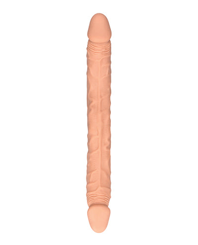 Shots RealRock 18" Double Dong - Flesh