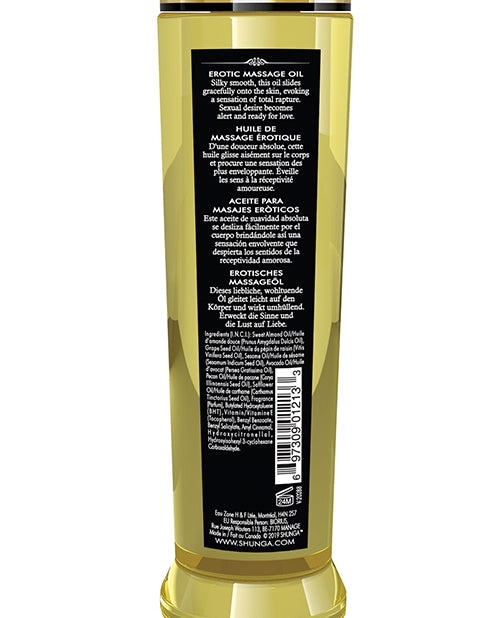 Shunga Erotic Massage Oil - 8.5 oz Monoi