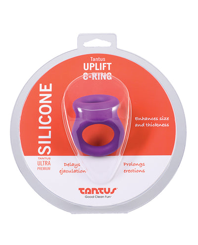 Tantus Uplift Silicone C Ring - Lilac