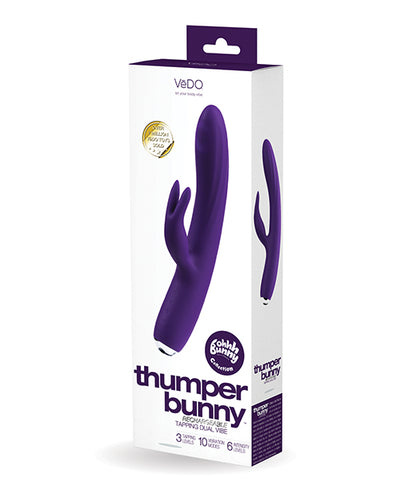 VeDo Thumper Bunny Rechargeable Dual Vibe - Assorted Colors