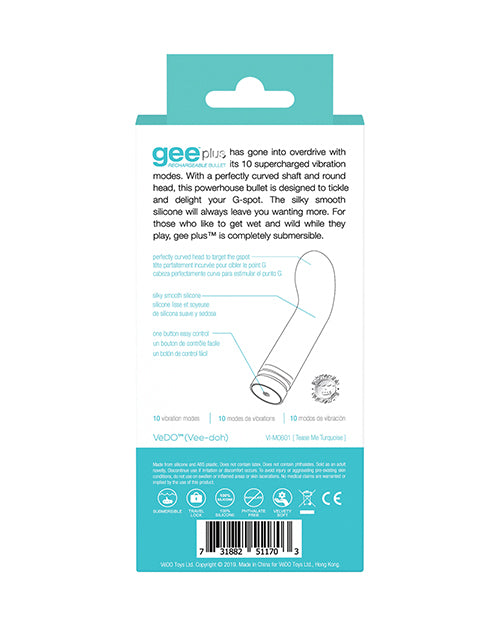 VeDO Gee Plus Rechargeable Vibe