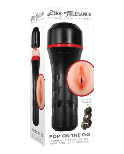 Zero Tolerance Pop On the Go Stroker - Assorted Colors